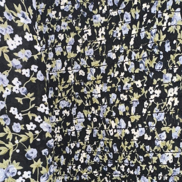 Astr Floral Print Blouse with Ruffle Detail - Picture 6 of 11